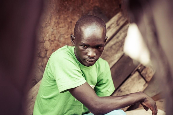 Eric, resident of Mathare and founder of the Mathare Foundation Youth Community